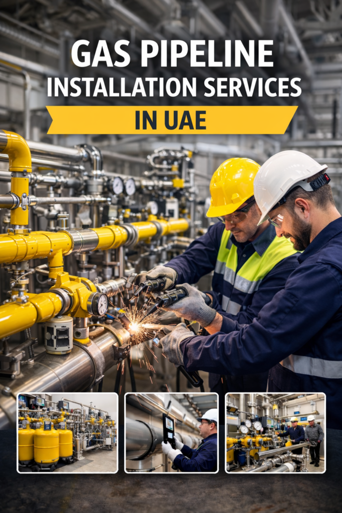Gas Pipeline Installation Services in UAE
